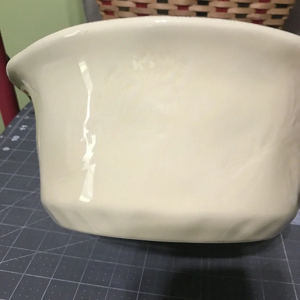Rachael Ray Cucina Stoneware Casserole Dish 3 QT Beige 5